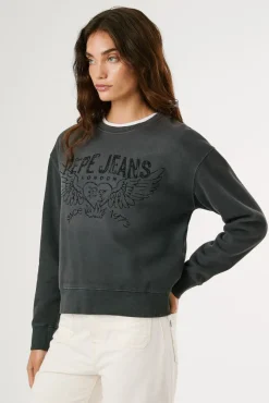Pepe Jeans Sweatshirts-Sweatshirt Beberly cinzento