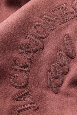 Jack & Jones Sweatshirts-Sweatshirt básico com logo vermelho