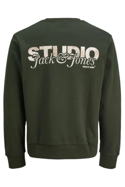 Jack & Jones Sweatshirts-Sweatshirt básico com logo verde