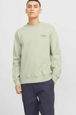 Jack & Jones Sweatshirts-Sweatshirt básico estampado Verde
