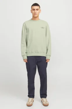 Jack & Jones Sweatshirts-Sweatshirt básico estampado Verde