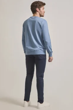 Street Monkey Sweatshirts-Sweatshirt básico regular fit Azul