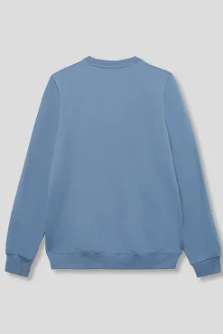 Street Monkey Sweatshirts-Sweatshirt básico regular fit Azul