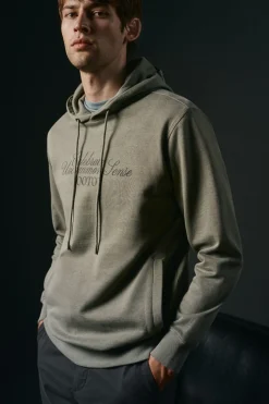 OOTO Sweatshirts-Sweatshirt capuz Verde