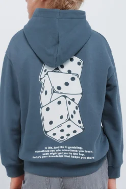 Springfield Kids Sweatshirts|T-Shirts-Sweatshirt Capuz para meninos azul