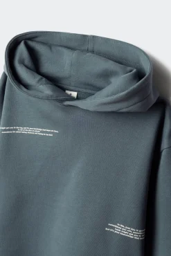 Springfield Kids Sweatshirts|T-Shirts-Sweatshirt Capuz para meninos azul