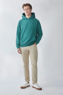 Street Monkey Sweatshirts-Sweatshirt com capuz Verde