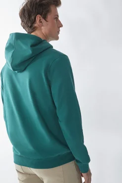 Street Monkey Sweatshirts-Sweatshirt com capuz Verde