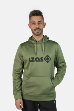 Izas Sweatshirts-Sweatshirt com capuz Caqui escuro