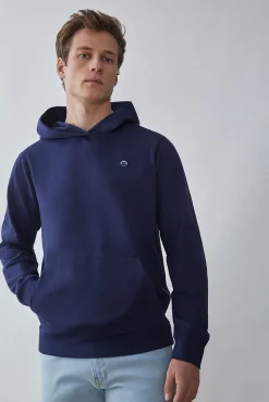 Street Monkey Sweatshirts-Sweatshirt com capuz Azul