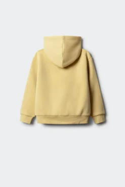 Springfield Kids Sweatshirts|T-Shirts-Sweatshirt com capuz aberto para menino amarelo