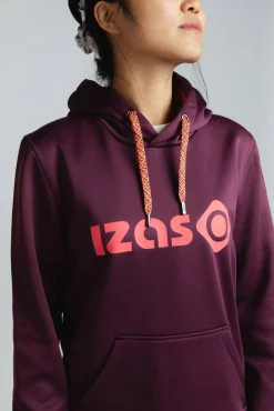 Izas Sweatshirts-Sweatshirt com capuz ajustável estampado