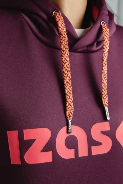 Izas Sweatshirts-Sweatshirt com capuz ajustável estampado