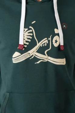 Privata Sweatshirts-Sweatshirt com capuz e bolsos Verde