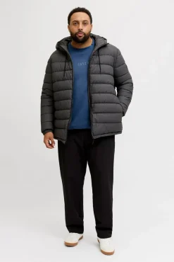 Jack & Jones PLUS Sweatshirts-Sweatshirt com capuz e logo azul