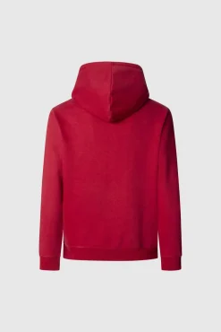 Pepe Jeans Sweatshirts|Camisolas-Sweatshirt com capuz e logotipo vermelho