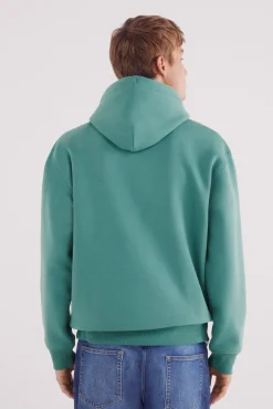 Springfield Sweatshirts-Sweatshirt com capuz Fighter Cut verde