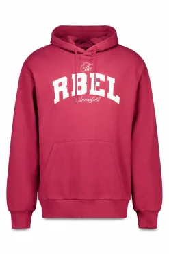 Springfield Sweatshirts-Sweatshirt com capuz Rbel vermelho