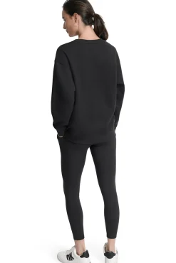 DKNY Sweatshirts-Sweatshirt com desenho de logo preto