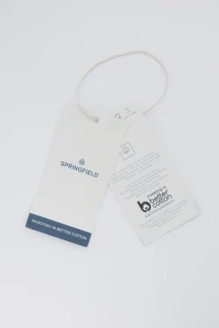 Springfield Sweatshirts-Sweatshirt com fecho-éclair e capuz azul