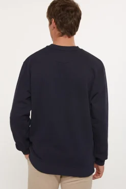 Gant Sweatshirts-Sweatshirt com gola redonda Crest Shield Azul