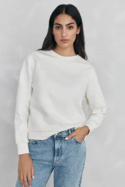 Pedro del Hierro T-Shirts|Sweatshirts-Sweatshirt com logo Branco