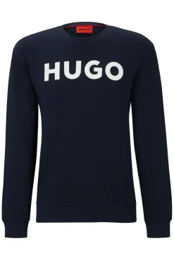HUGO Sweatshirts-Sweatshirt com logo Azul
