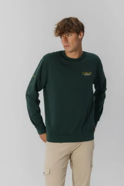elPulpo Sweatshirts-Sweatshirt com logo Verde