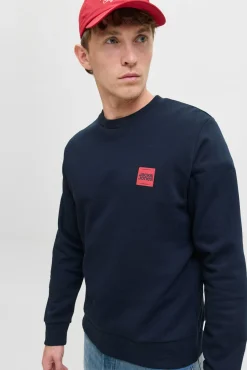 Jack & Jones Sweatshirts-Sweatshirt com logo contrastante azul