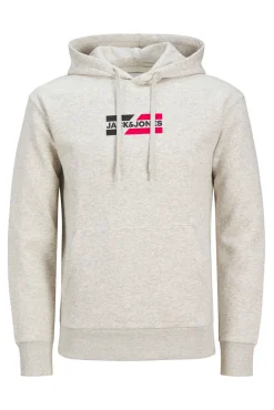 Jack & Jones Sweatshirts-Sweatshirt com logo frontal branco