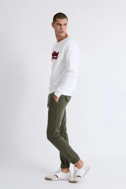 Williot Sweatshirts-Sweatshirt com manga raglan com logo vintage Branco