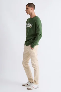 Williot Sweatshirts-Sweatshirt com manga raglan com logo vintage Verde