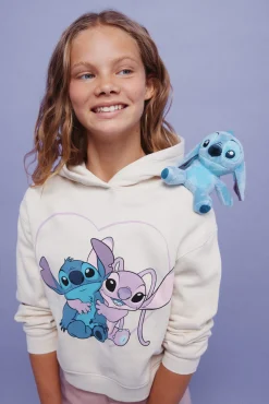 Springfield Kids Sweatshirts|T-Shirts-Sweatshirt das meninas Lilo & Stitch estampado