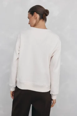 Pedro del Hierro Sweatshirts-Sweatshirt de algodão espanhol Branco