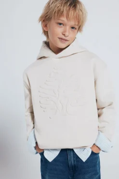 Springfield Kids Sweatshirts|T-Shirts-Sweatshirt de capuz estampado