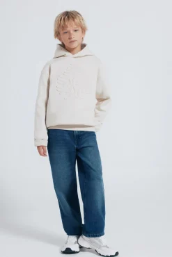 Springfield Kids Sweatshirts|T-Shirts-Sweatshirt de capuz estampado