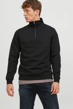 Jack & Jones Sweatshirts-Sweatshirt de corte regular preto