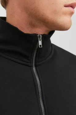 Jack & Jones Sweatshirts-Sweatshirt de corte regular preto