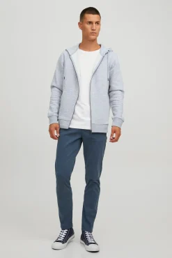 Jack & Jones Sweatshirts-Sweatshirt de corte regular cinzento