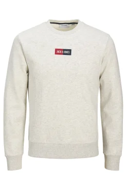 Jack & Jones Sweatshirts-Sweatshirt de corte regular branco
