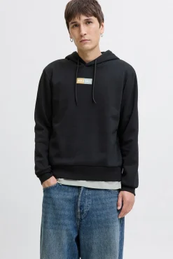 Jack & Jones Sweatshirts-Sweatshirt de corte regular preto