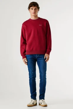 Pepe Jeans Sweatshirts-Sweatshirt de manga comprida vermelho