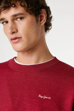 Pepe Jeans Sweatshirts-Sweatshirt de manga comprida vermelho