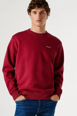 Pepe Jeans Sweatshirts-Sweatshirt de manga comprida vermelho