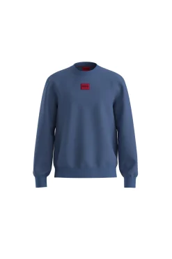 HUGO Sweatshirts-Sweatshirt de manga comprida Azul