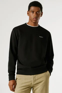 Pepe Jeans Sweatshirts-Sweatshirt de manga comprida preto