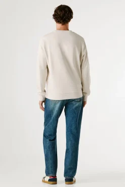 Pepe Jeans Sweatshirts-Sweatshirt de manga comprida bege