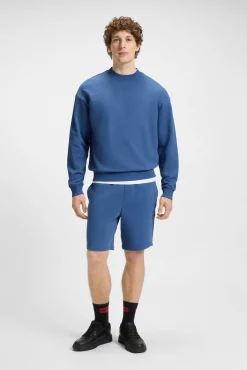 HUGO Sweatshirts-Sweatshirt de manga comprida Azul