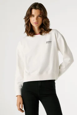 Pepe Jeans Sweatshirts-Sweatshirt de manga comprida bege