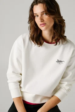 Pepe Jeans Sweatshirts-Sweatshirt de manga comprida bege